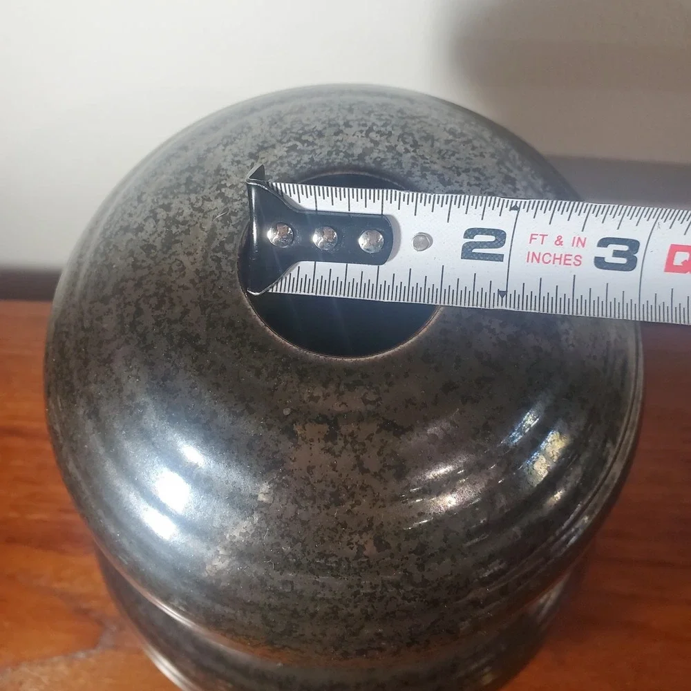 West Elm‎ Ceramic Black Vase Modern Design Bulbous Rounded Shape Narrow Opening